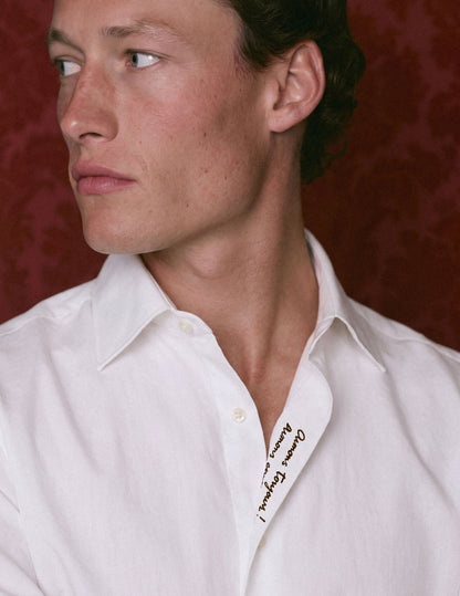 Unisex Hugo white shirt