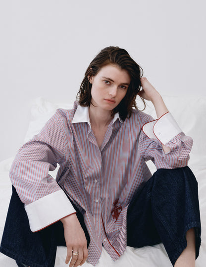 Burgundy Nolita shirt
