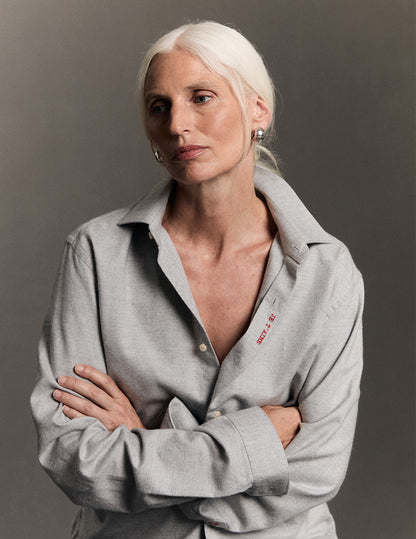 Unisex gray "Je t'aime" shirt