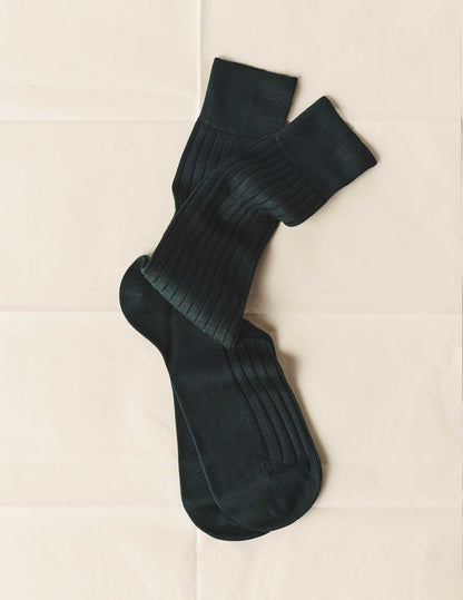 Weekly set of socks in double lisle thread