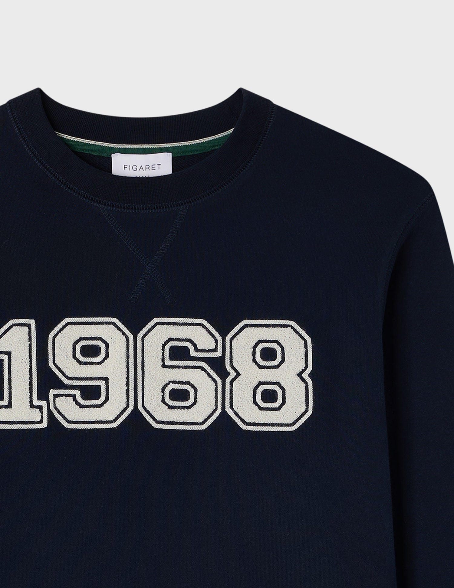 Navy cotton Danny sweatshirt