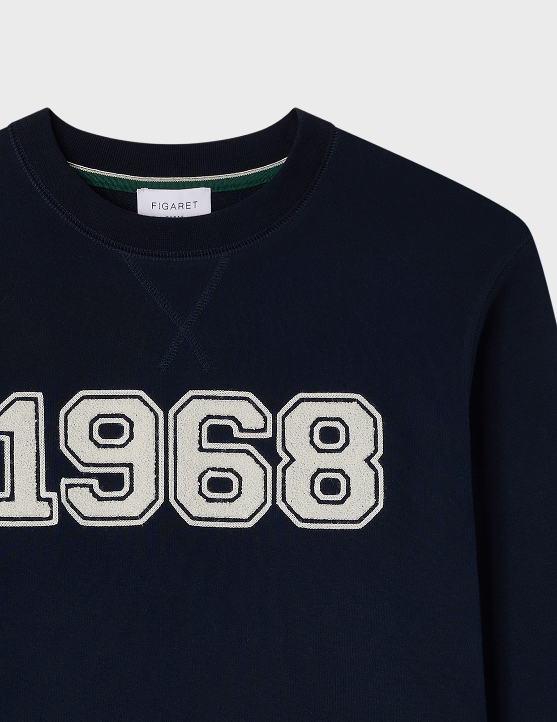 Navy cotton Danny sweatshirt