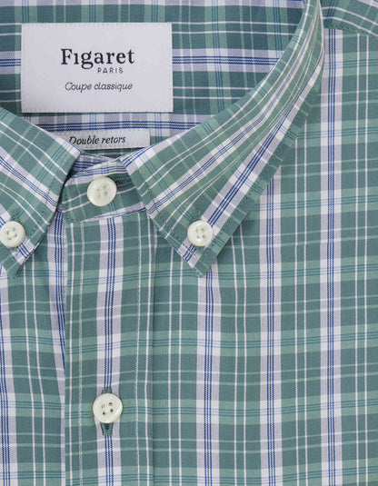 Classic Green Check Shirt