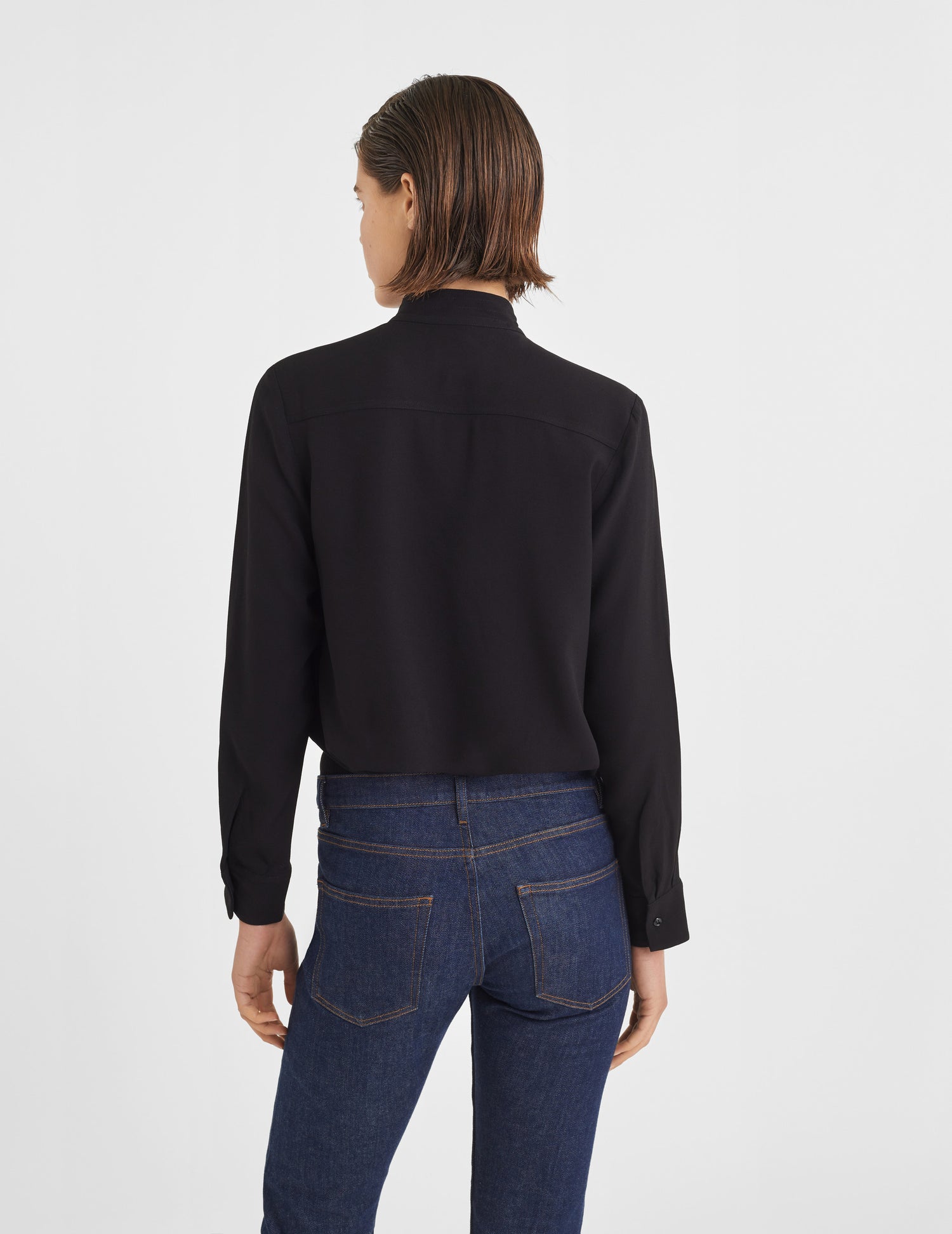 Black Candy blouse  - Crepe#4