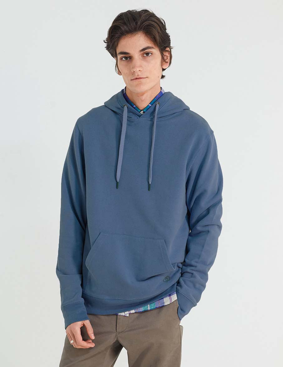 Sweatshirt Cilian en molleton bleu - Molleton#2