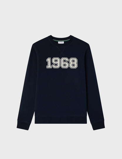 Navy cotton Danny sweatshirt