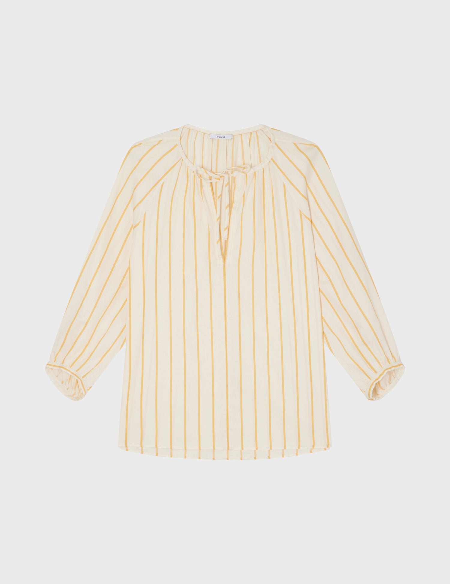 Blouse Dyonisa rayée jaune - Viscose