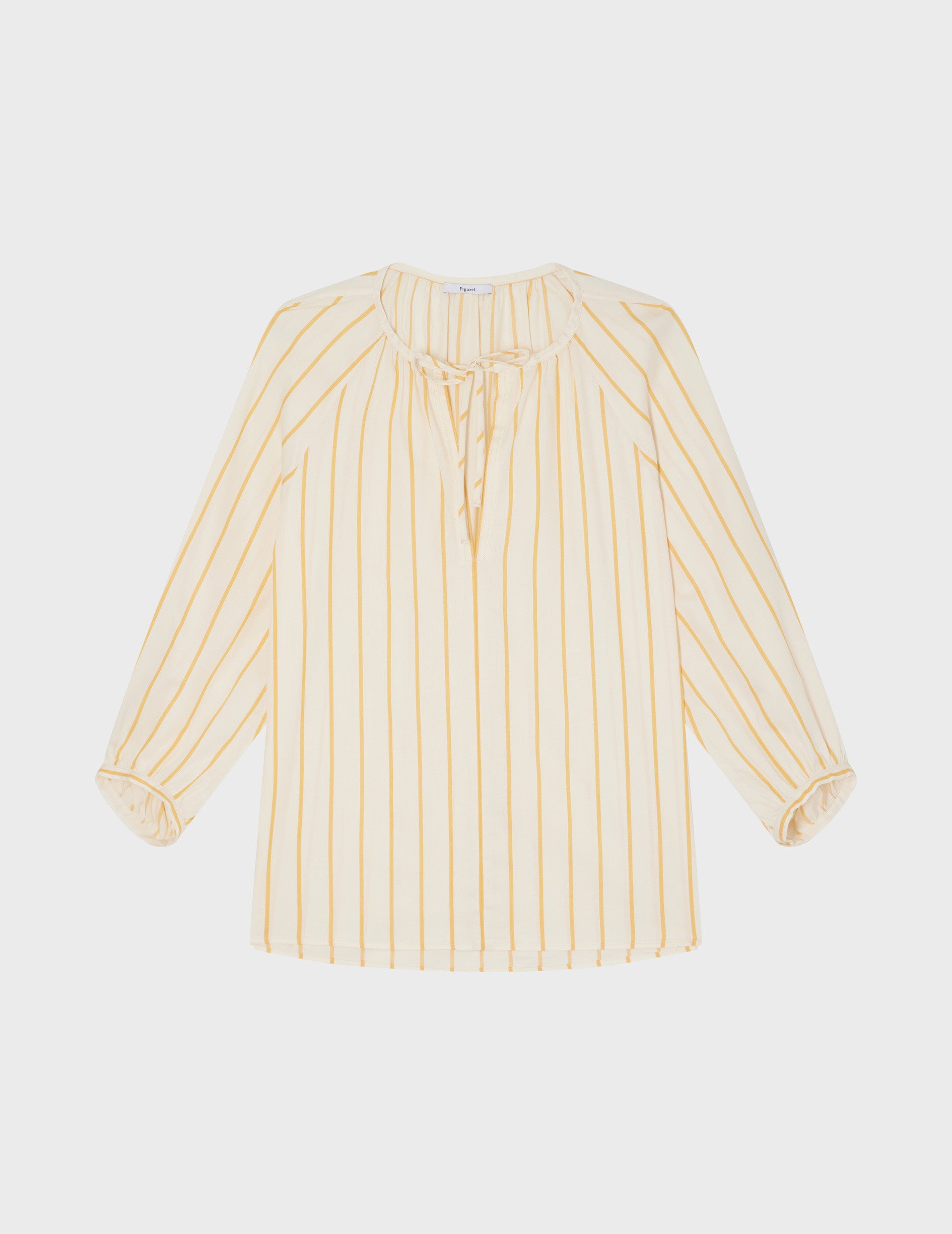 Blouse Dyonisa rayée jaune