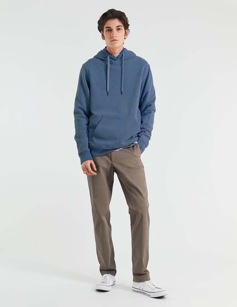 Sweatshirt Cilian en molleton bleu - Molleton