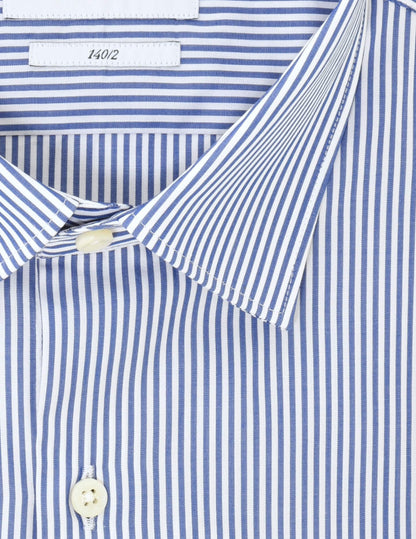 Blue Striped Prestige Contemporary Shirt