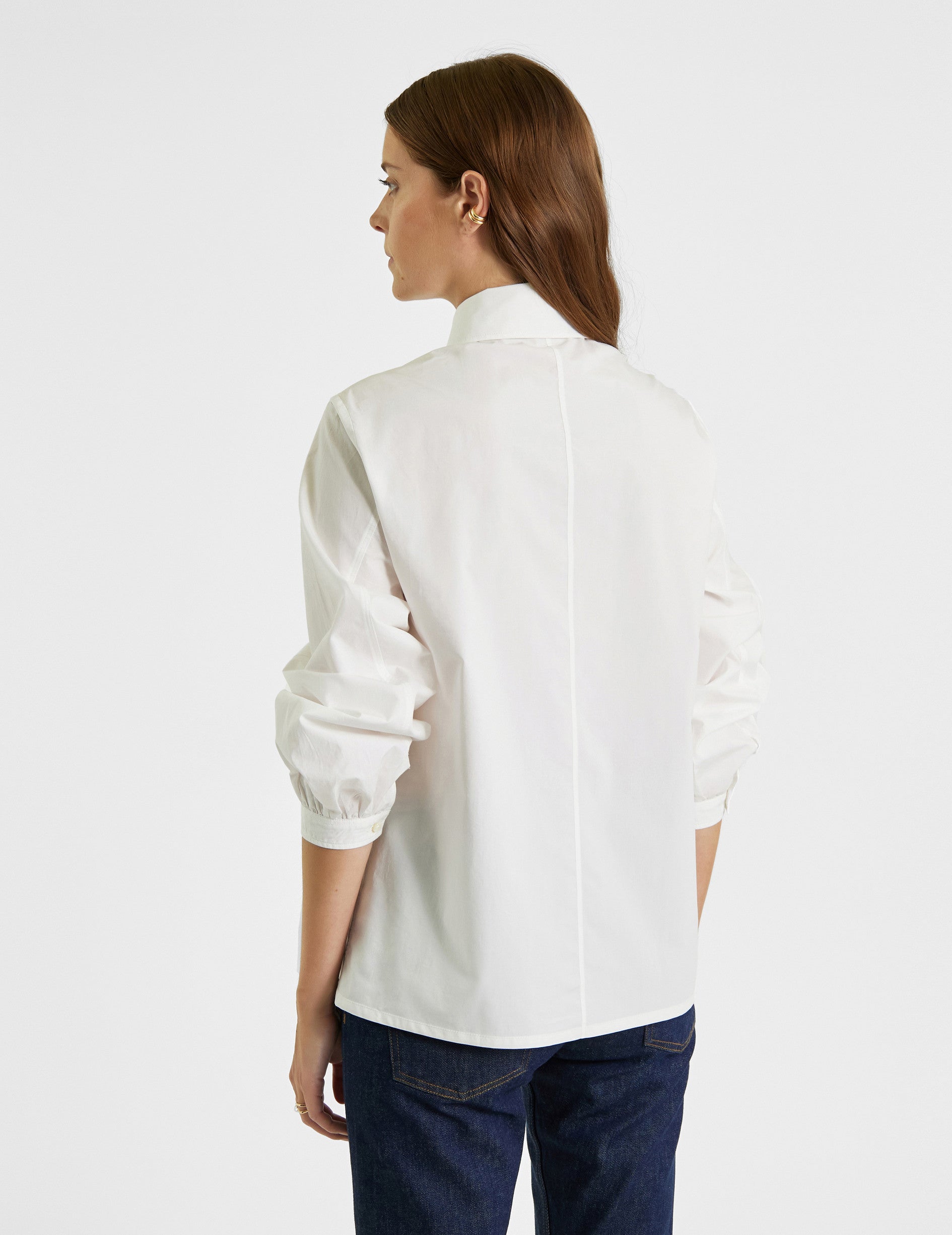 Ecru Emma shirt - Poplin