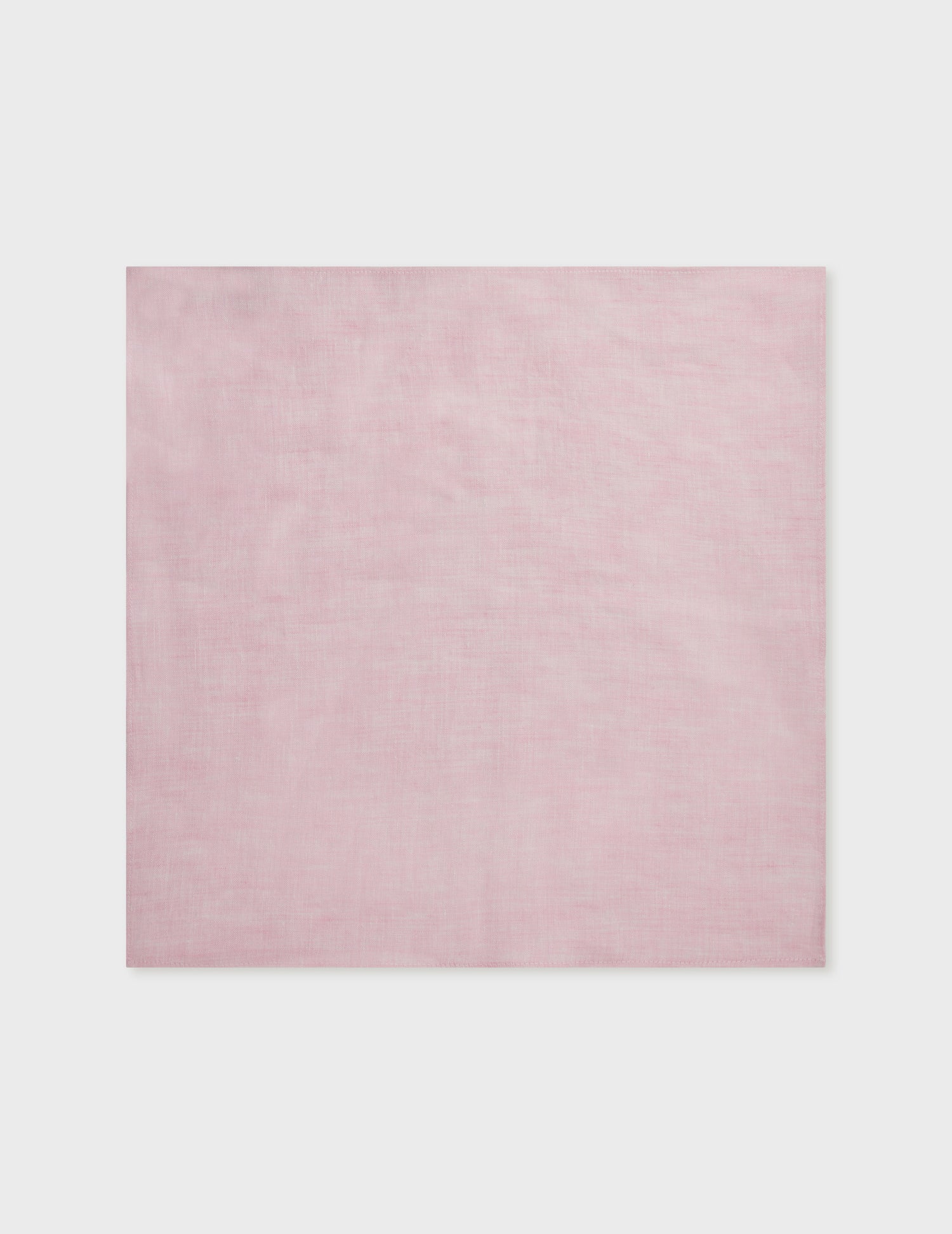 pink linen pocket square