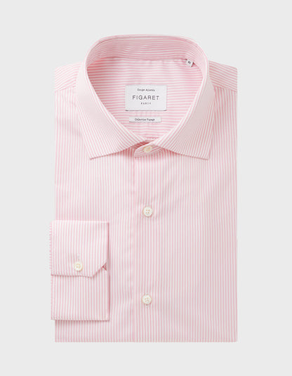 mens pink striped dress shirt Pink Narrow Stripe Dress shirt