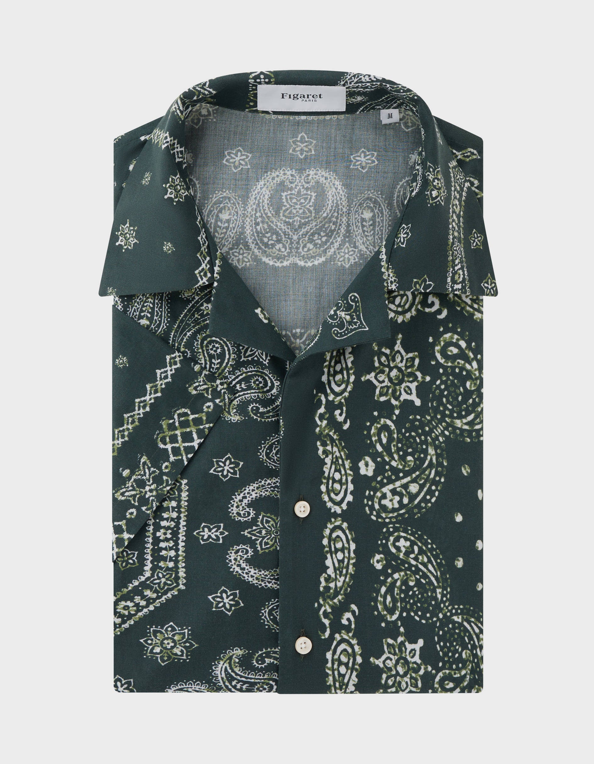 Chemise Drazick verte